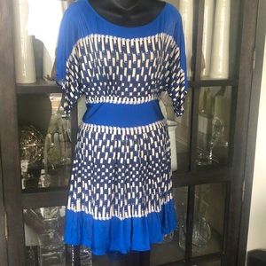 BCBG multi colored dress